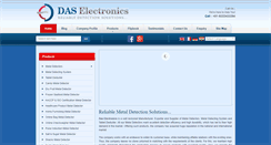 Desktop Screenshot of metaldetectormanufacturer.com