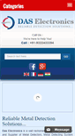 Mobile Screenshot of metaldetectormanufacturer.com
